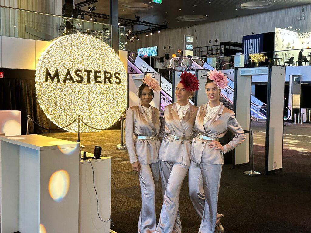 Hostessen van ModelBusiness op MASTERS EXPO in RAI Amsterdam.