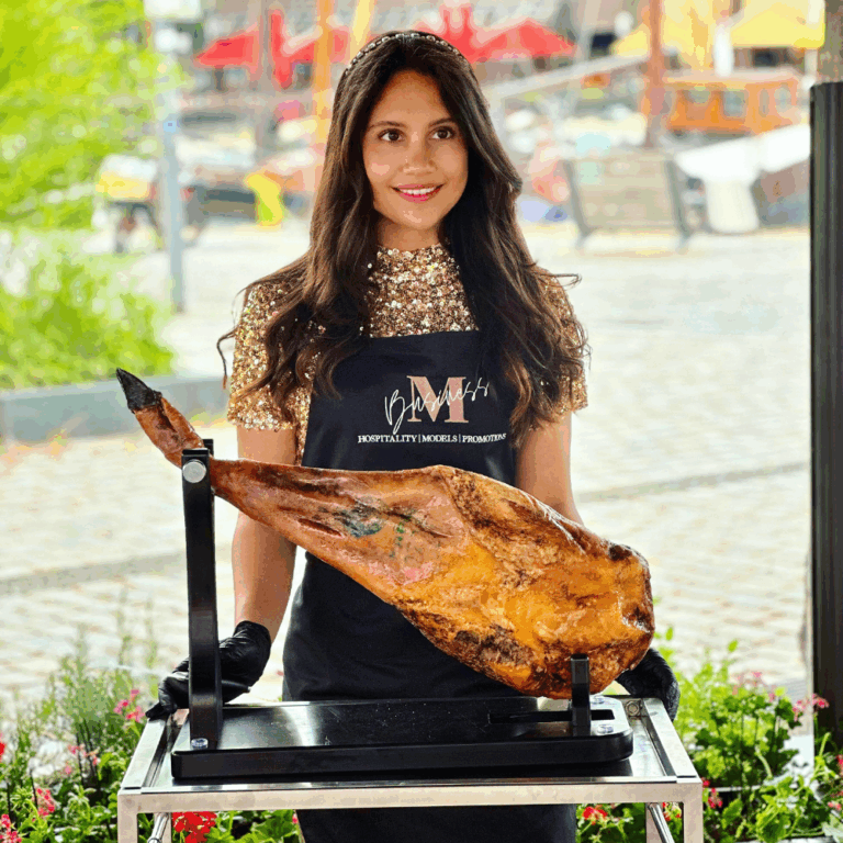 Smaakvolle activatie met live food service in stijlvolle setting | ModelBusiness